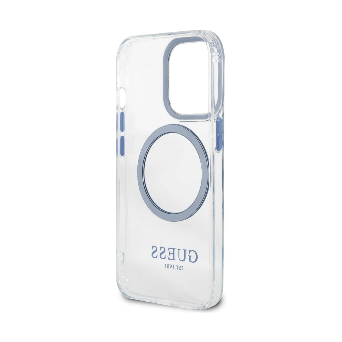 Guess Hülle Metal Outline MagSafe Kompatibel Transparent – iPhone 13 Pro Max