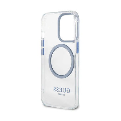 Guess Hülle Metal Outline MagSafe Kompatibel Transparent – iPhone 13 Pro Max