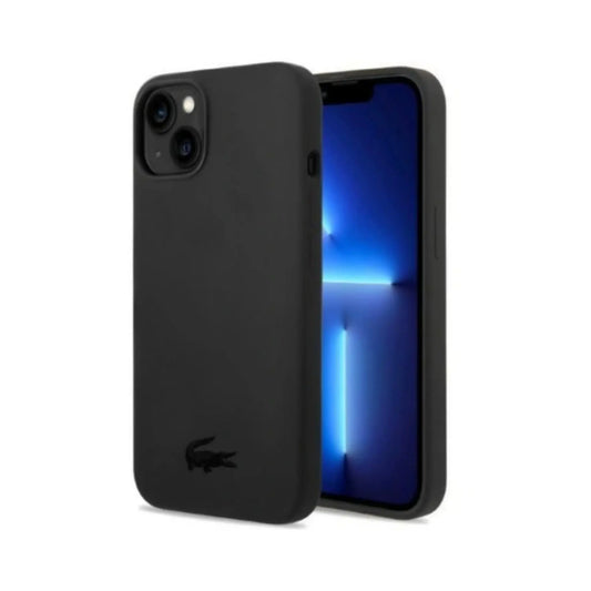 Lacoste Hülle LCHCP14MSK Silikon Schwarz – iPhone 14 Plus