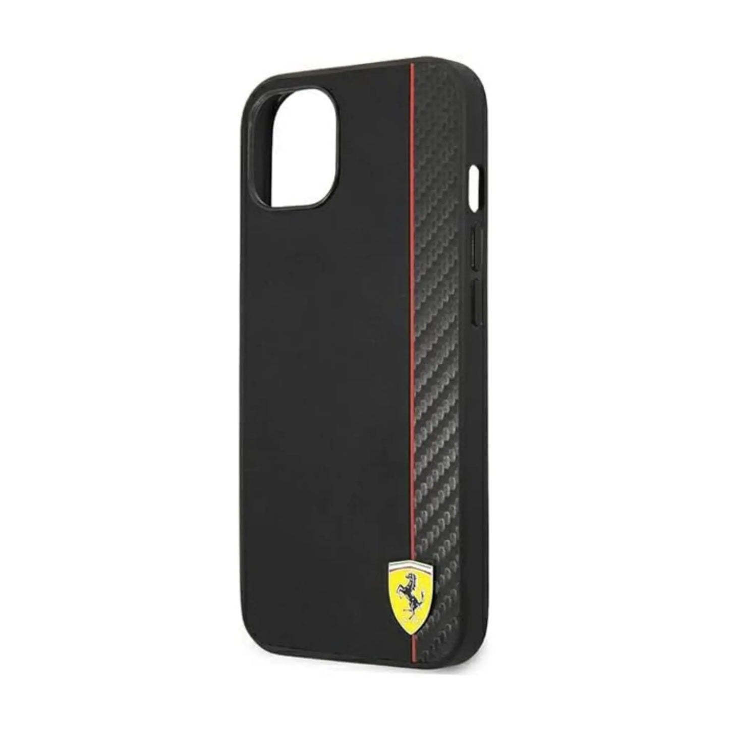 Ferrari Carbon Case, Schwarz – iPhone 14 Plus