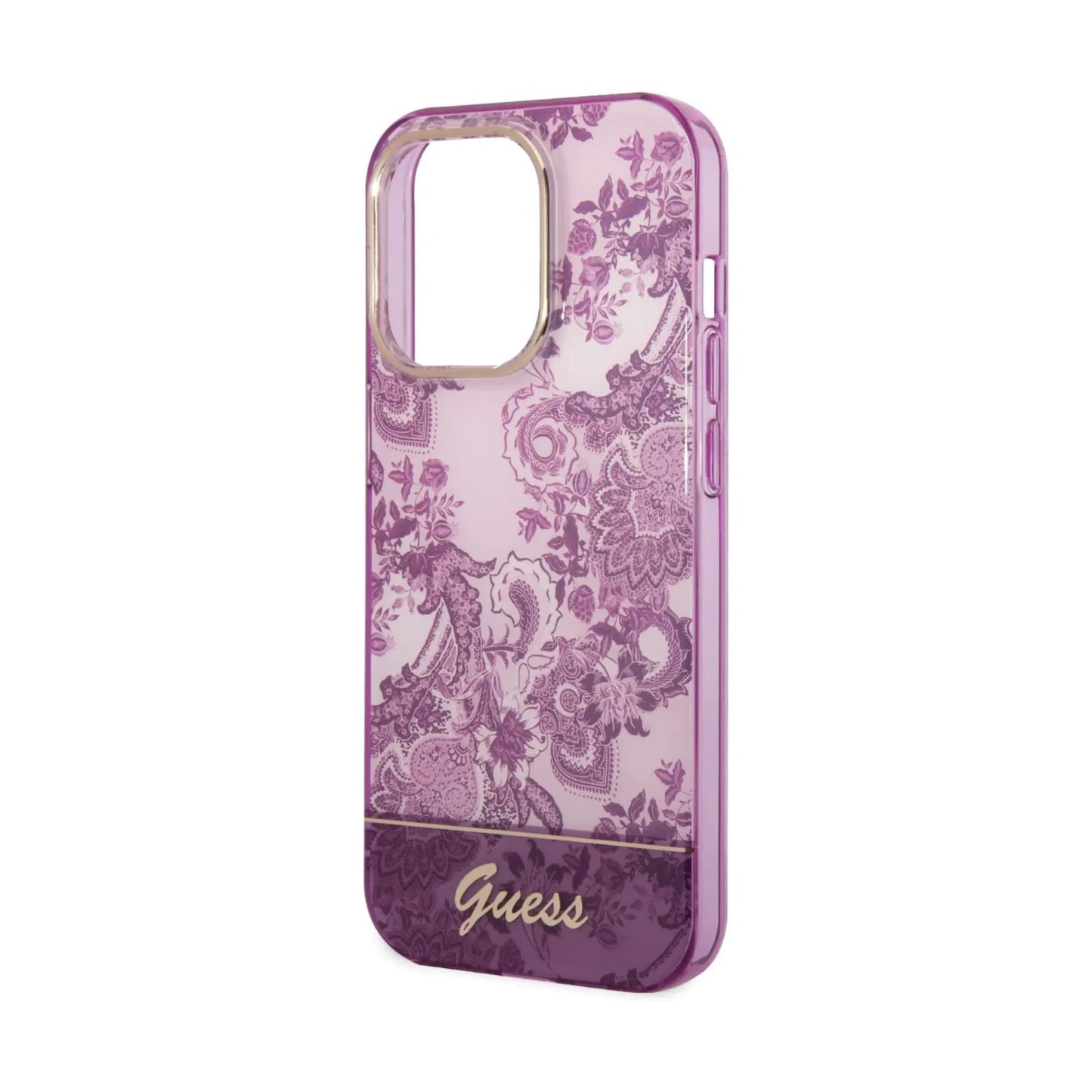 Guess Hülle GUHCP14LHGPLHF Fuchsia - iPhone 14 Pro