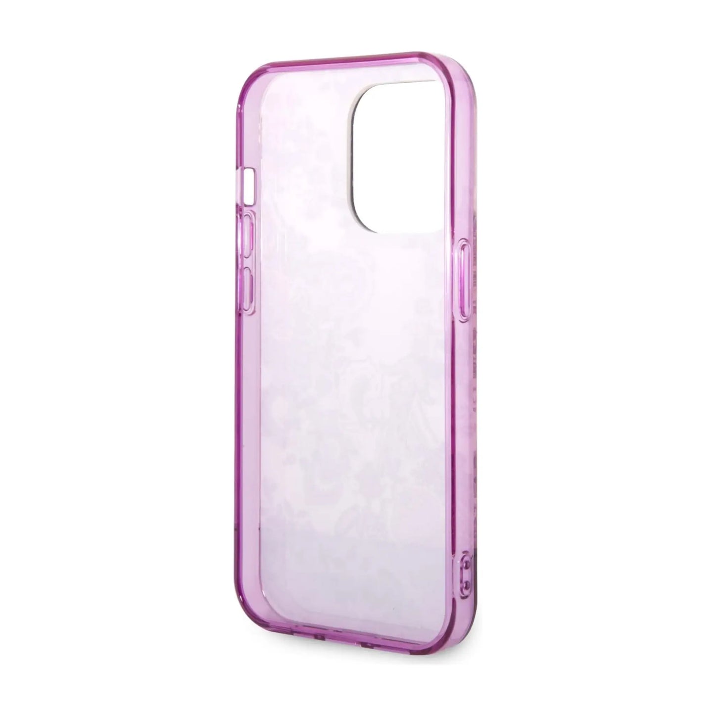 Guess Porcelain Collection Case, Fuchsia – iPhone 14 Pro Max
