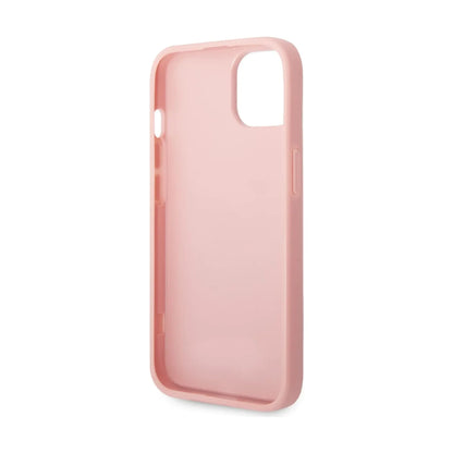 Guess Hülle Glitter Script Pink - iPhone 14 / 15 Plus