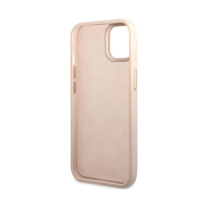Guess Hülle 4G Metal Camera Outline Pink - iPhone 14 Plus
