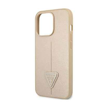 Guess Hülle GUHCP14XPSATLE Beige - iPhone 14 Pro Max