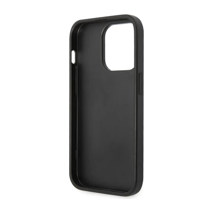 Guess Hülle 4G Metal Logo Dunkelgrau – iPhone 14 Pro Max