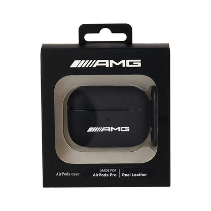 AMG AirPods Pro Hülle, Schwarz – Leder Big Logo
