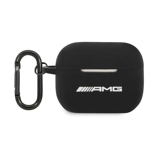 AMG AirPods Pro Hülle, Schwarz – Großes Silikon-Logo