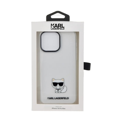 Karl Lagerfeld TPU Backcover Choupette Case, Transparent - iPhone 14 Pro Max