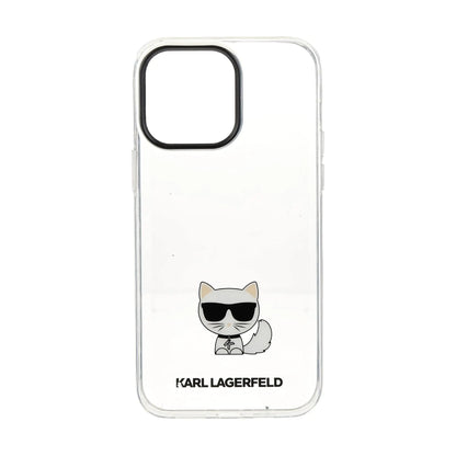 Karl Lagerfeld TPU Backcover Choupette Case, Transparent - iPhone 14 Pro Max
