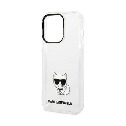 Karl Lagerfeld TPU Backcover Choupette Case, Transparent - iPhone 14 Pro Max