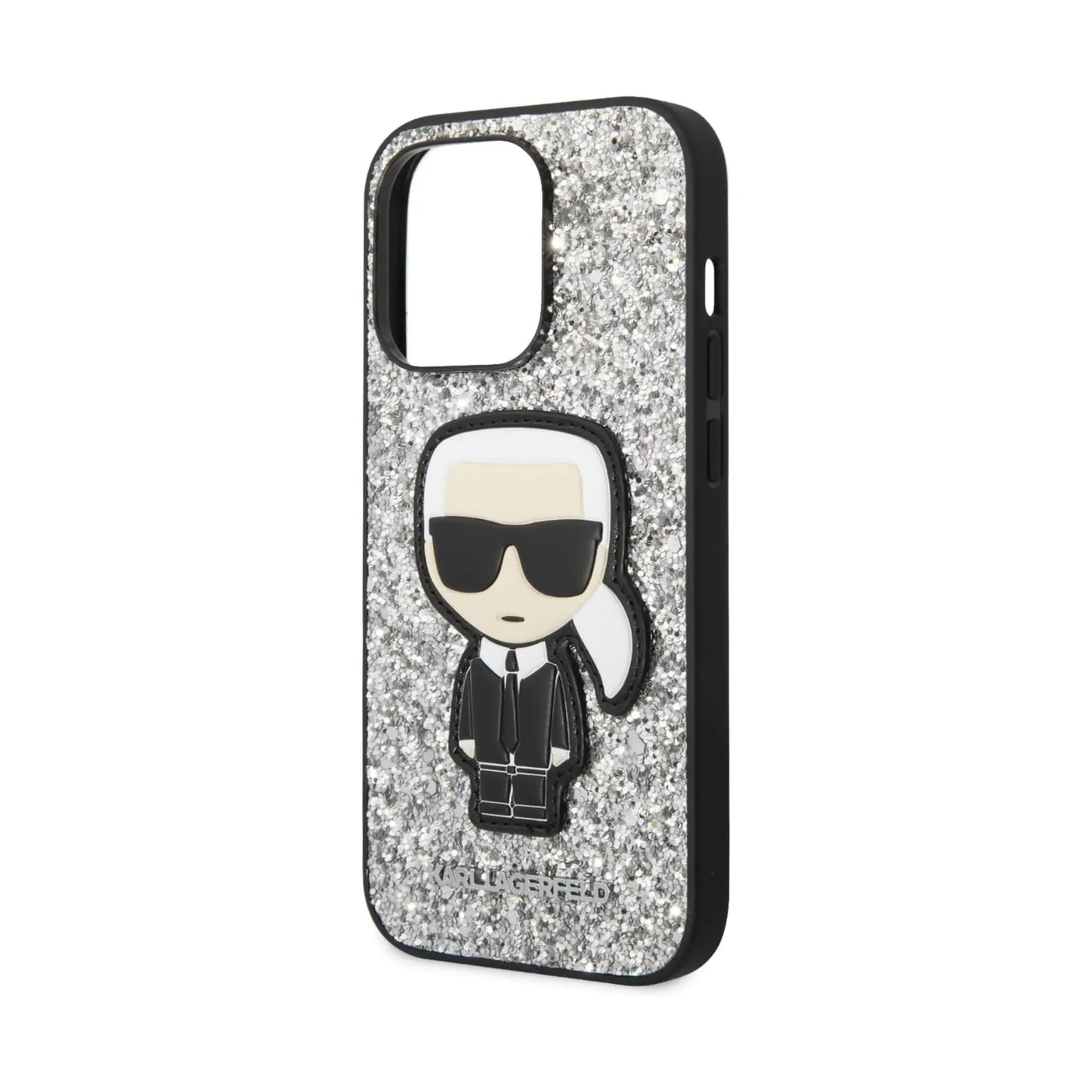 Karl Lagerfeld Hülle KLHCP14LGFKPG One Size Schwarz – iPhone 14 Pro
