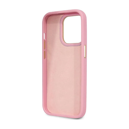 Guess GUHCP14SHGCRHP Croco Collection Case, Rosa – iPhone 14