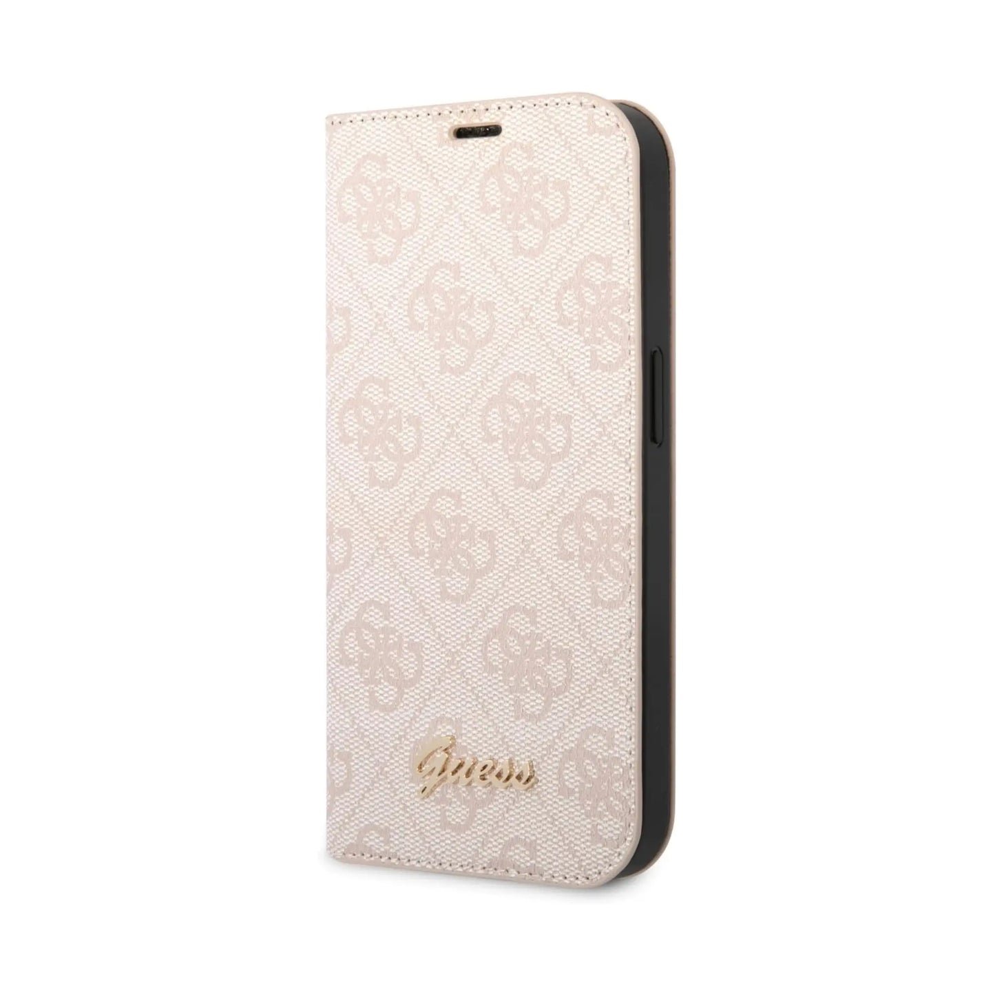 Guess Hülle GUHCP7CGRE Bookcase Kunstleder Rosa - iPhone 14 Pro