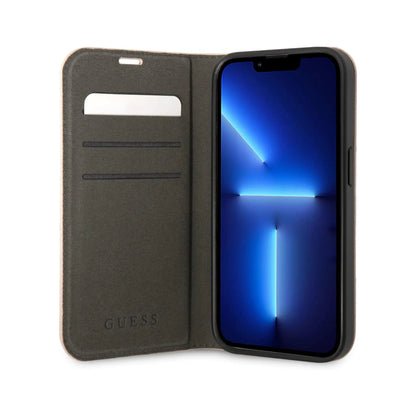 Guess 4G Vintage Book Case Rosa – iPhone 14 Pro Max