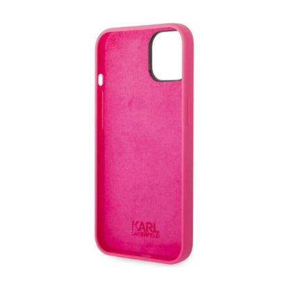 Karl Lagerfeld Silikon RSG Case, Pink - iPhone 14 Plus