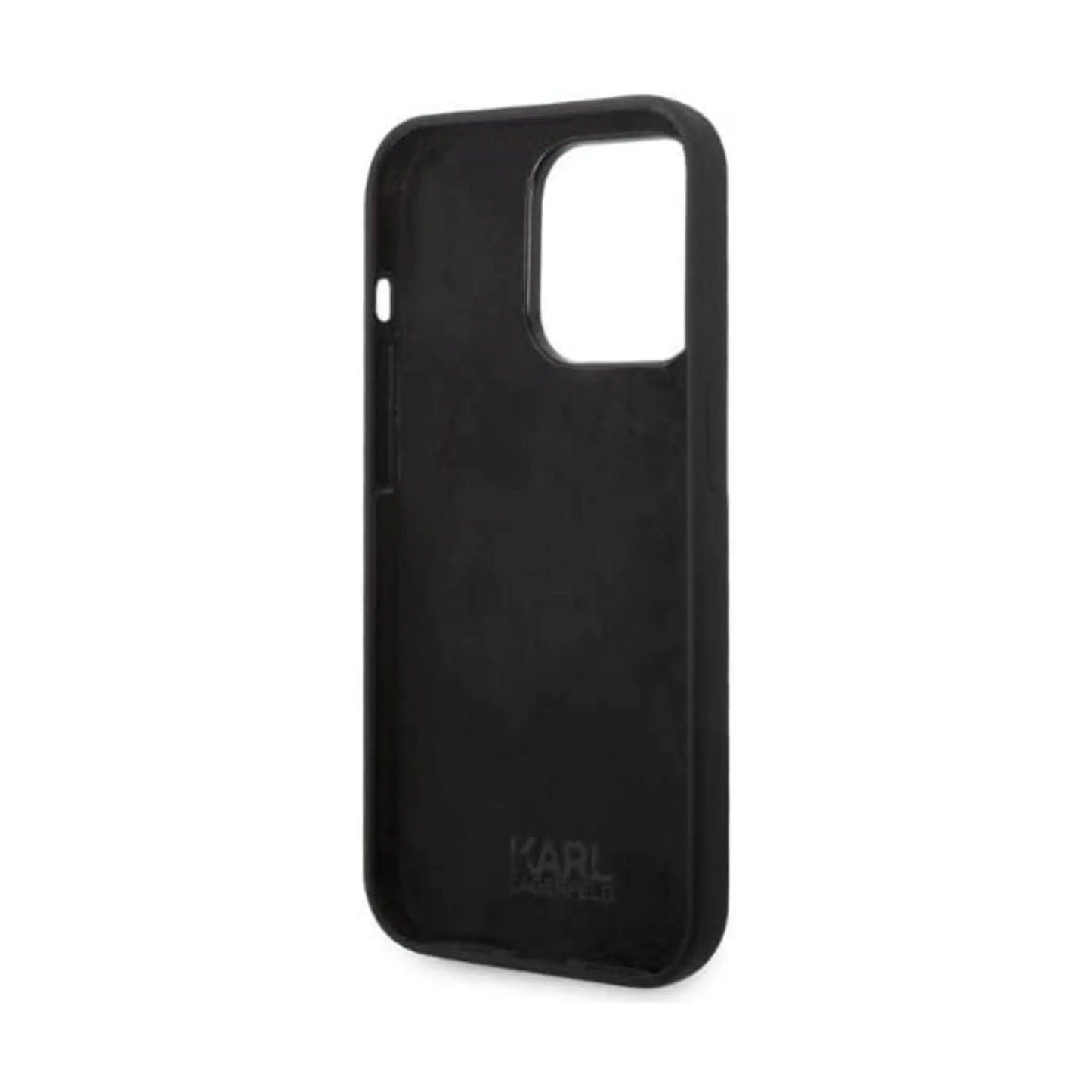 Karl Lagerfeld Hülle Silikon NFT Ikonik Schwarz – iPhone 14 Pro