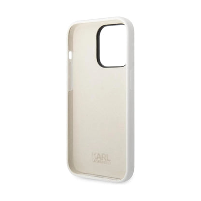 Karl Lagerfeld Hülle Silikon NFT Ikonik Weiß – iPhone 14 Pro Max