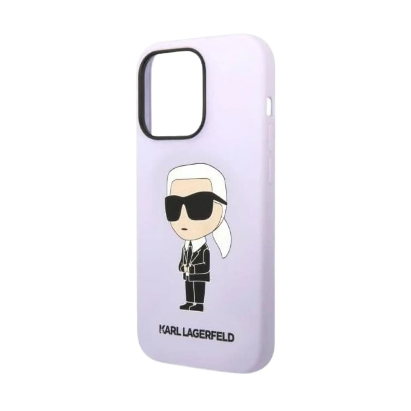 Karl Lagerfeld Silikon NFT Ikonik Case, Lila - iPhone 14 Pro