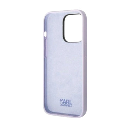 Karl Lagerfeld Silikon NFT Ikonik Case, Lila - iPhone 14 Pro