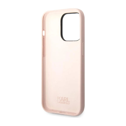 Karl Lagerfeld Silikon NFT Choupette Case, Pink - iPhone 14 Pro Max