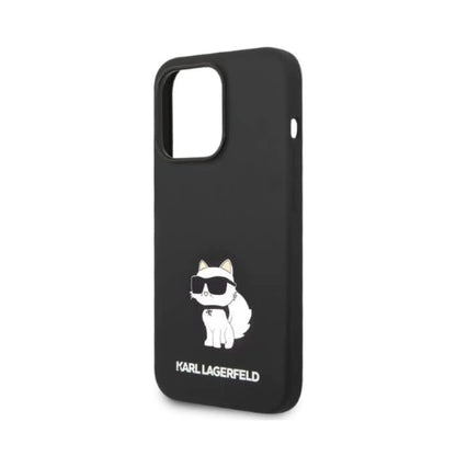 Karl Lagerfeld Silikon NFT Choupette Case, Schwarz - iPhone 14 Pro Max