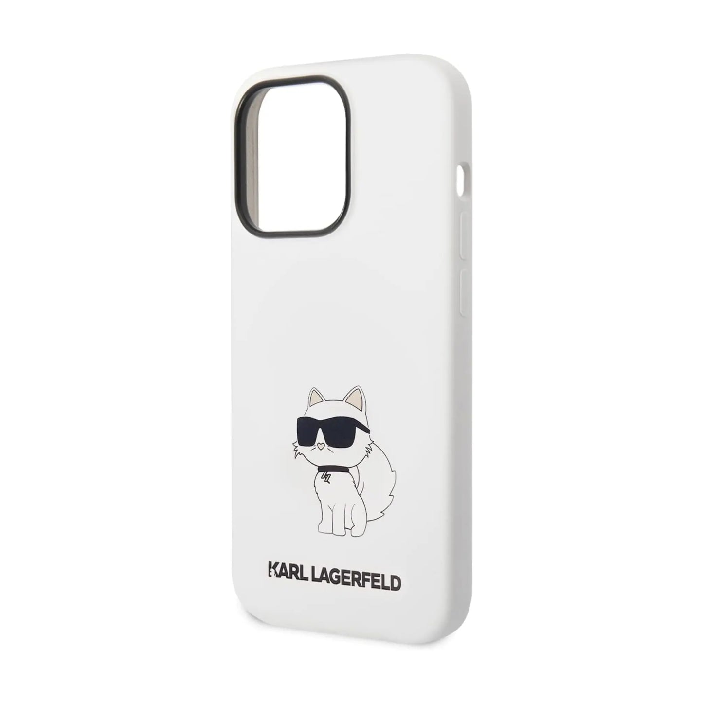 Karl Lagerfeld Hülle Silikon NFT Choupette Weiß – iPhone 14 Pro Max