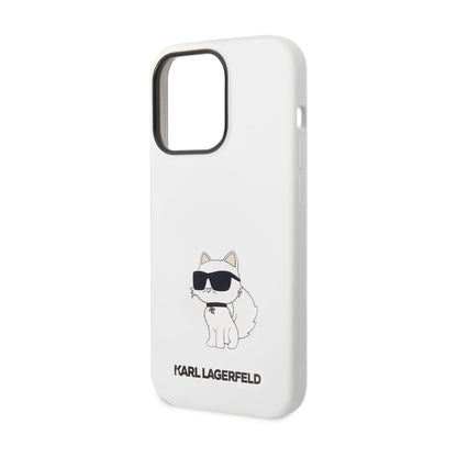Karl Lagerfeld Hülle Silikon NFT Choupette Weiß – iPhone 14 Pro Max