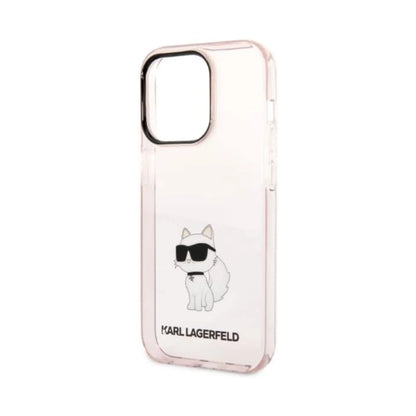 Karl Lagerfeld Hülle IML NFT Choupette Pink – iPhone 14 Pro