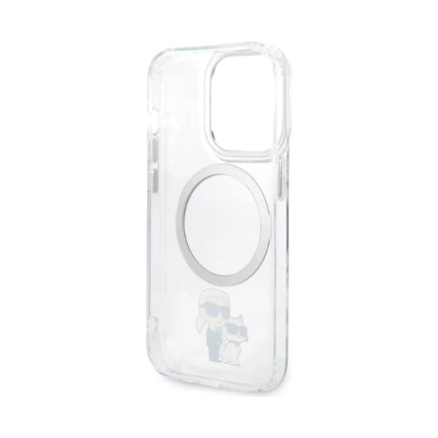 Karl Lagerfeld IML Karl & Choupette NFT MagSafe Case, Transparent - iPhone 14 Pro Max