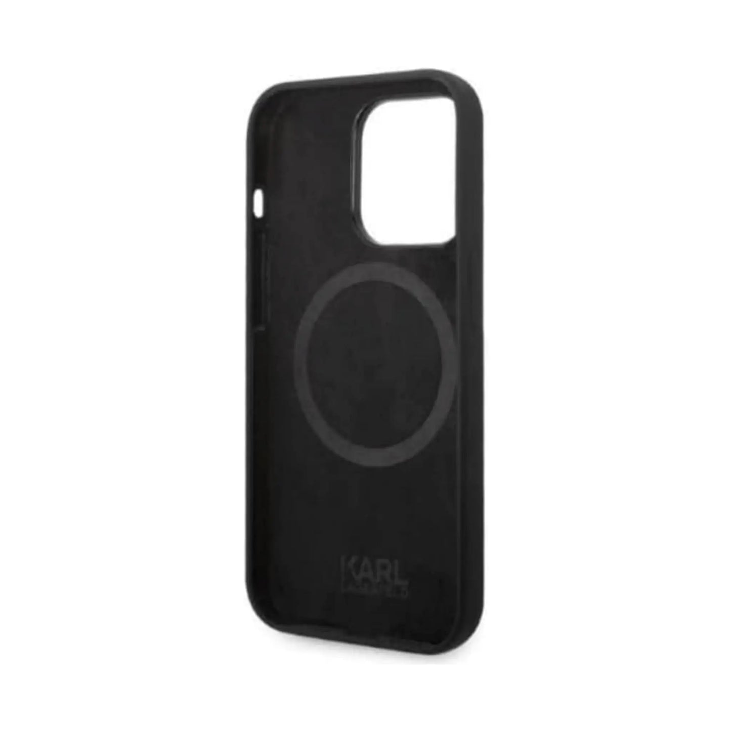 Karl Lagerfeld Silikon NFT Ikonik MagSafe Case, Schwarz - iPhone 14 Pro Max