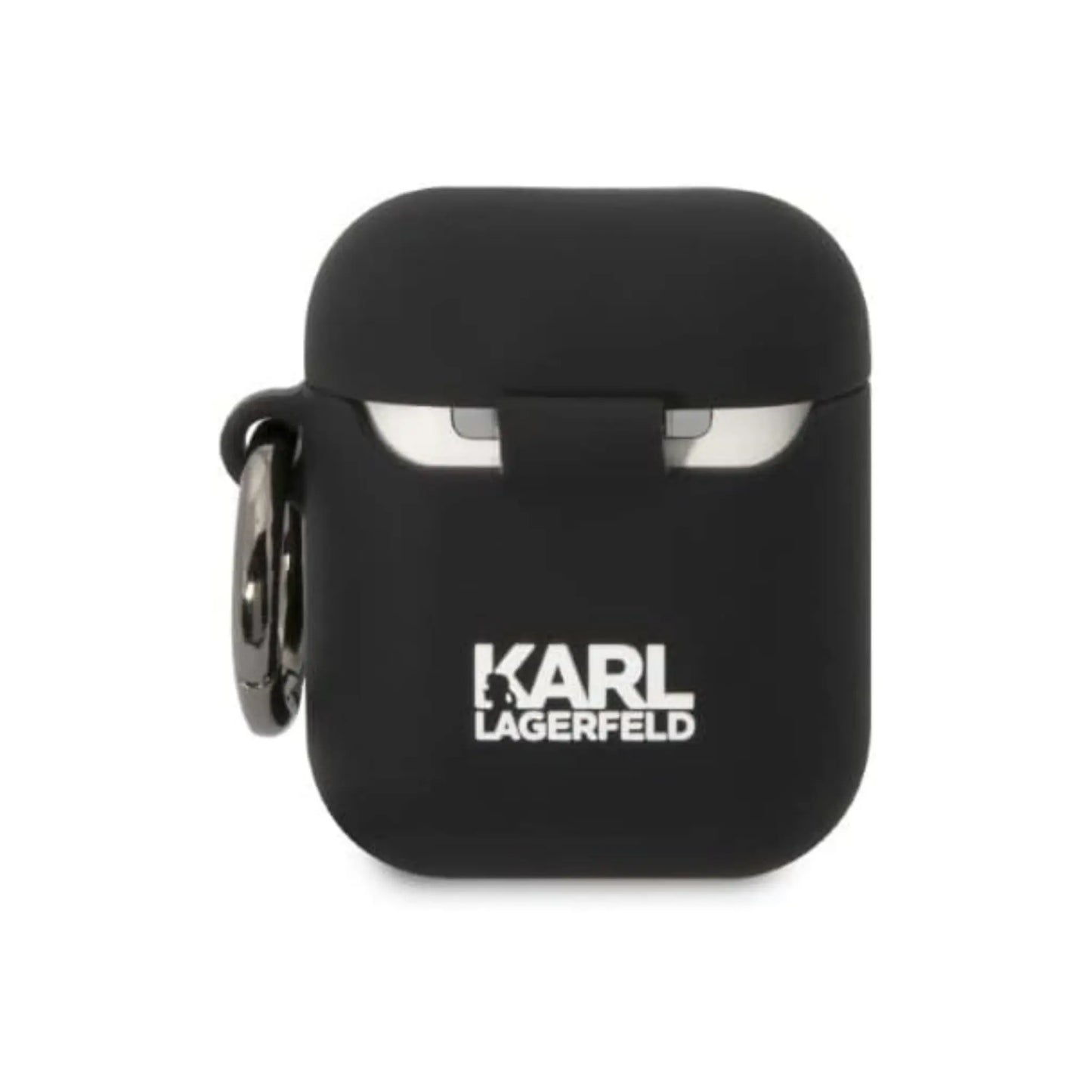 Karl Lagerfeld Silikon NFT Choupette Kopf 3D Case, Schwarz - AirPods 1/2 Gen
