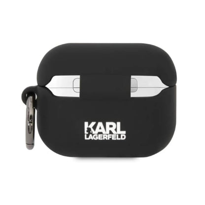 Karl Lagerfeld Silikon Choupette Kopf 3D Case, Schwarz - AirPods Pro