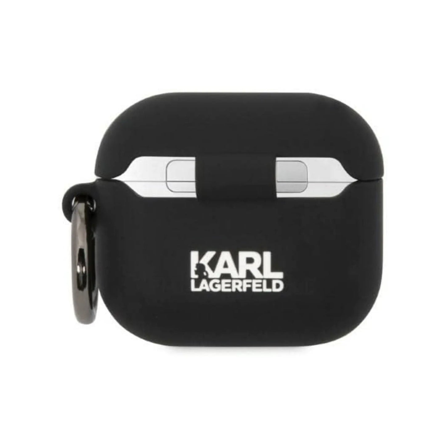 Karl Lagerfeld Silikon Choupette Kopf 3D Case, Schwarz - AirPods 3