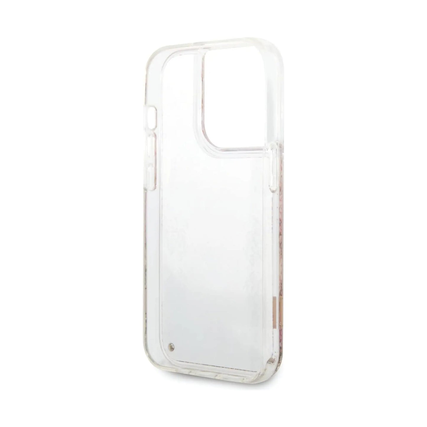 Guess Hülle Paisley Liquid Glitter Transparent - iPhone 14 Pro Max