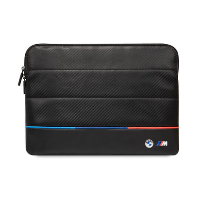 BMW Laptop-Hülle 14", Schwarz – Carbon Tricolor