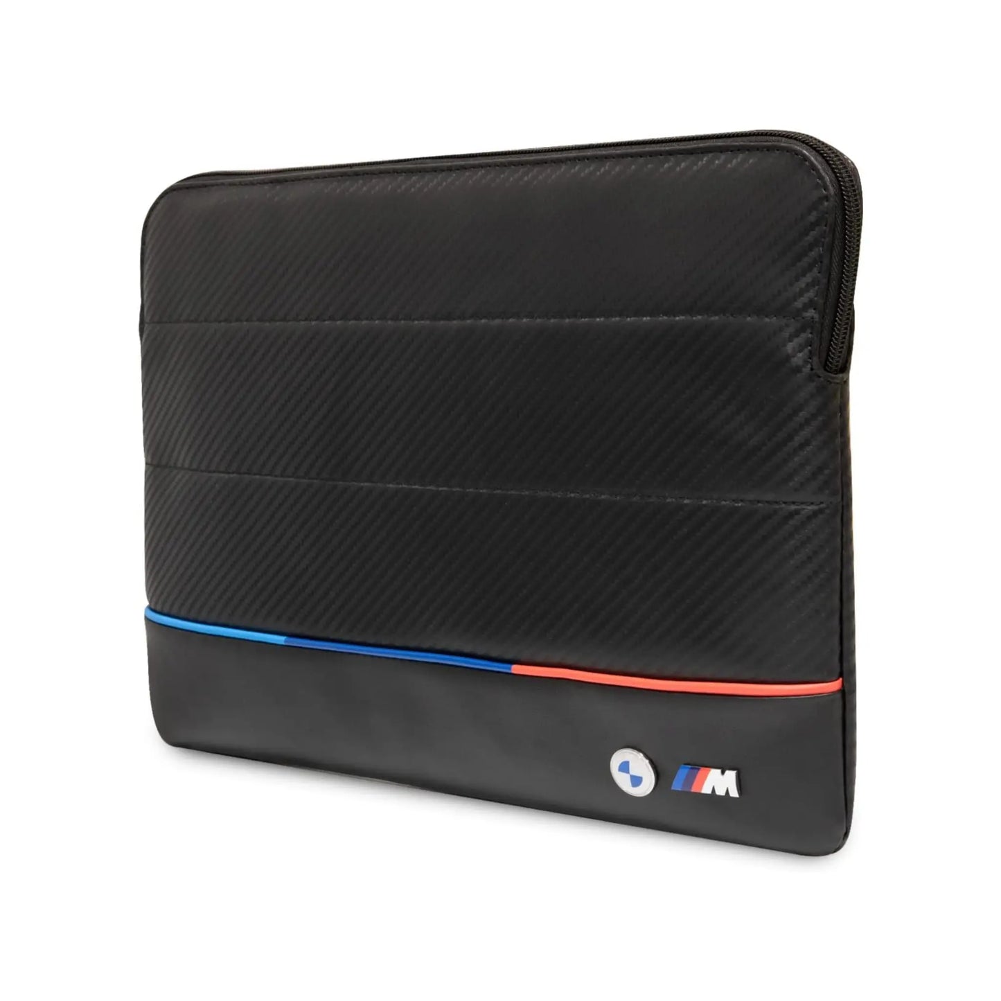 BMW Laptop-Hülle 14", Schwarz – Carbon Tricolor