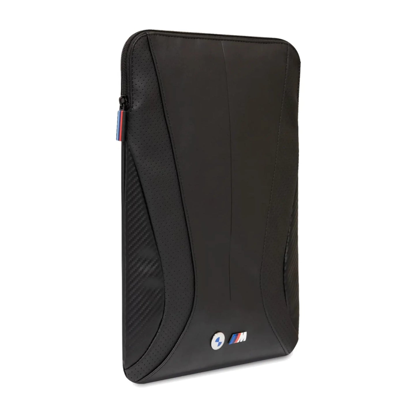 BMW Laptophülle Carbon Perforiert Schwarz – 14 Zoll