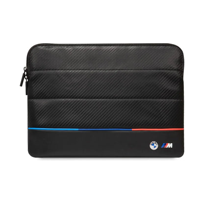 BMW Laptophülle Carbon Tricolor Schwarz – 16 Zoll