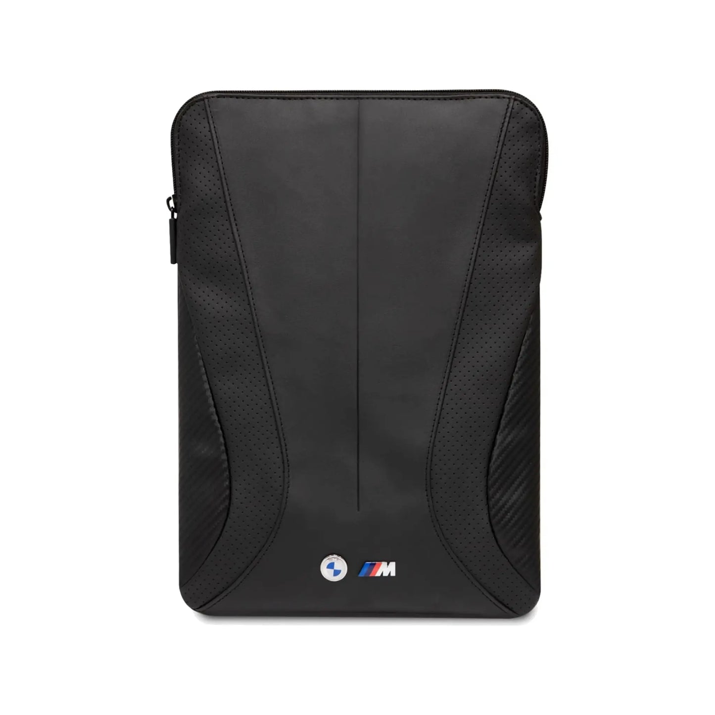 BMW Laptop-Hülle 16", Schwarz – Carbon & Perforiert
