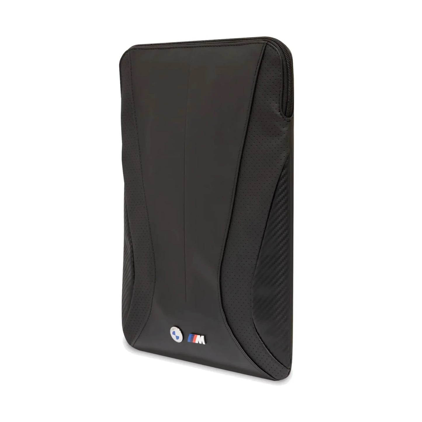 BMW Laptop-Hülle 16", Schwarz – Carbon & Perforiert