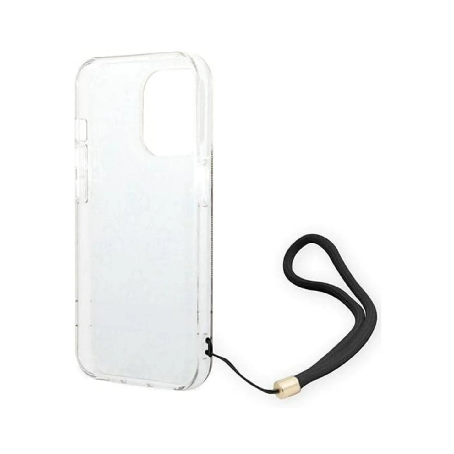 Guess GUOHCP14LH4STW 4G Print Strap Case, Braun – iPhone 14 Pro