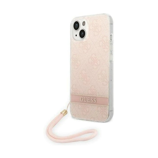 Guess Hülle GUOHCP14MH4STP Rosa - iPhone 14 Plus