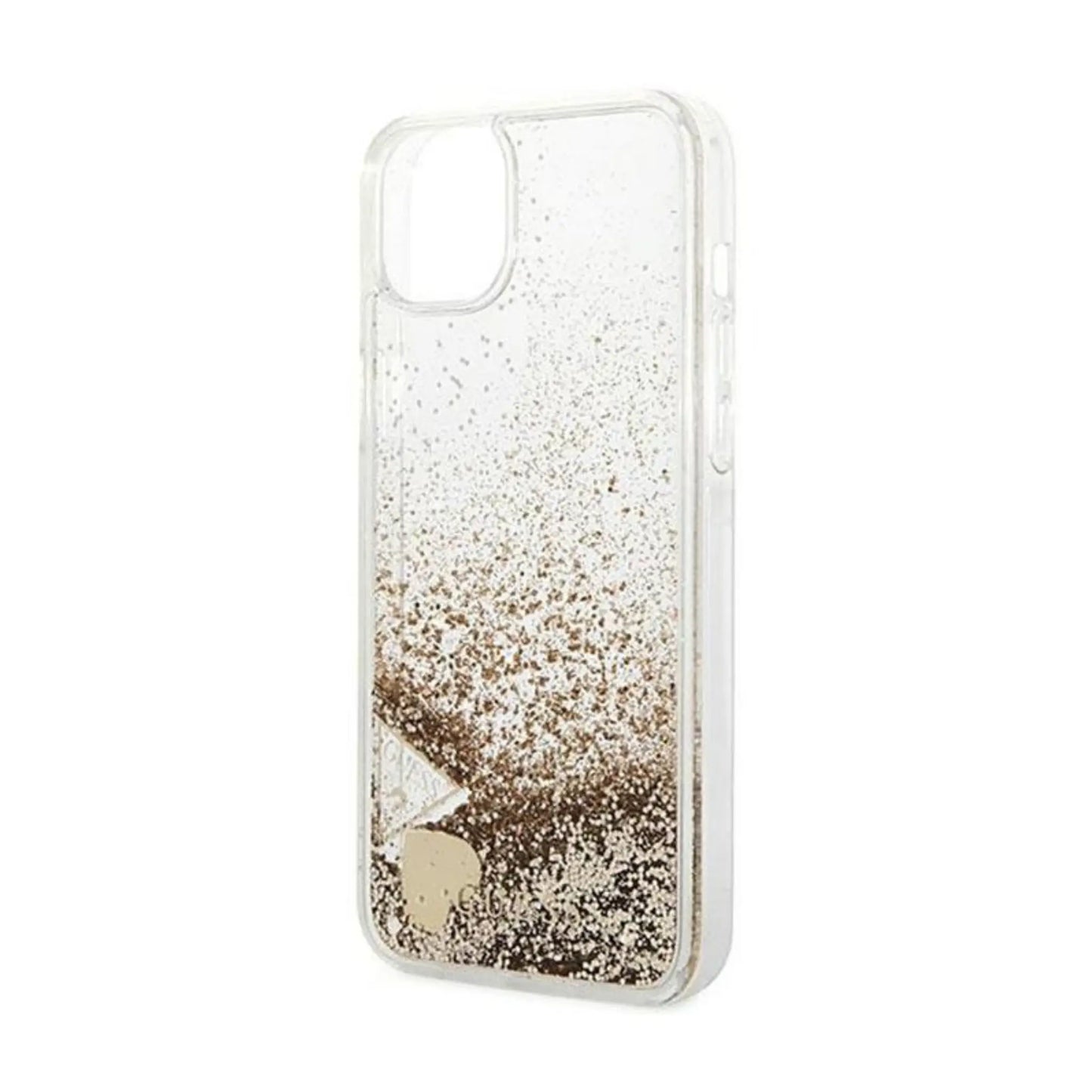 Guess Hülle Liquid Glitter Charms Gold – iPhone 14