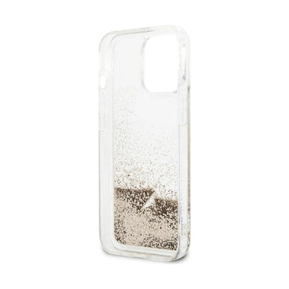 Guess Glitter Charms Case Gold – iPhone 14 Pro Max
