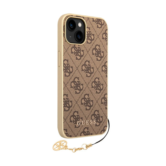 Guess 4G Charms Hülle Braun – iPhone 14 Plus