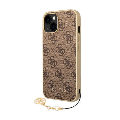 Guess 4G Charms Hülle Braun – iPhone 14 Plus