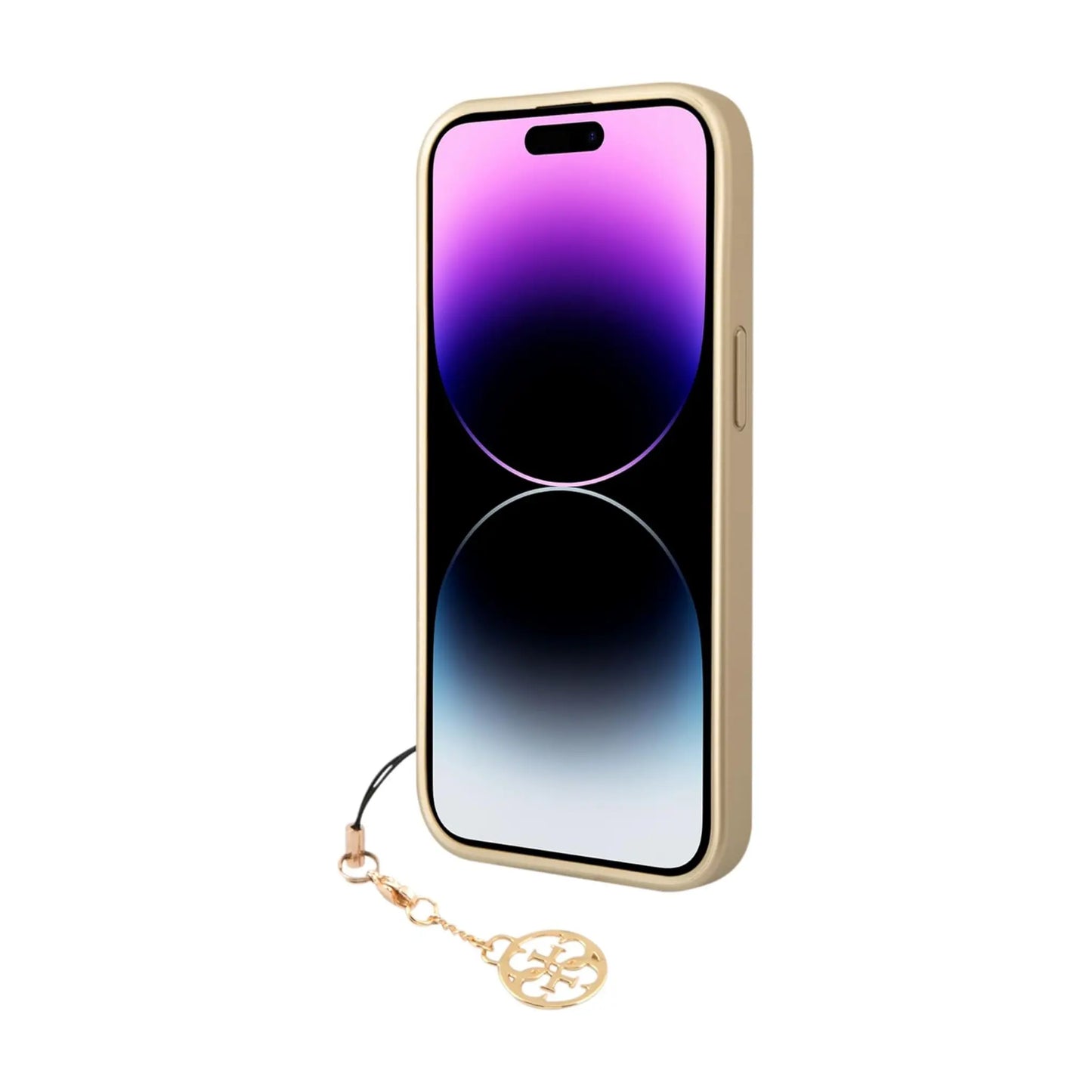 Guess 4G Charms Hülle Braun – iPhone 14 Pro Max