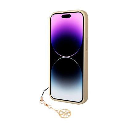 Guess 4G Charms Hülle Braun – iPhone 14 Pro Max