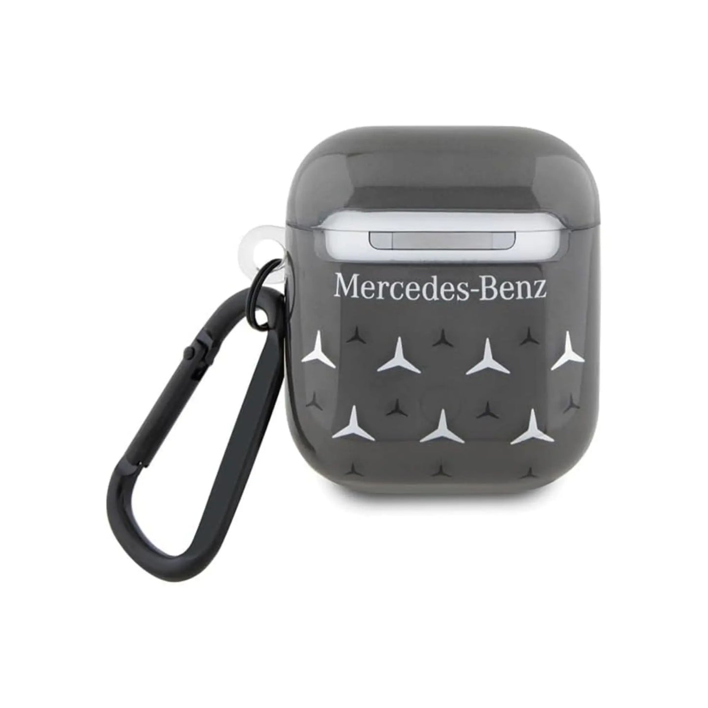 Mercedes Large Star Pattern Case, Schwarz – AirPods 1/2 Gen